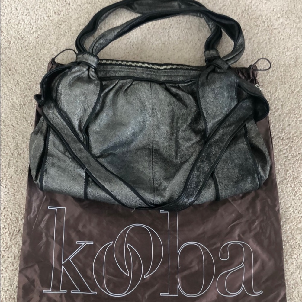 Kooba Metallic Leather Bag